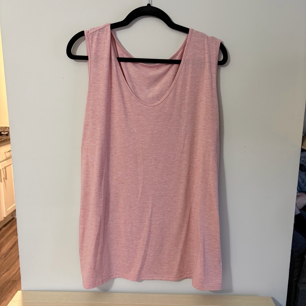 Pink Sleeveless Women's Top